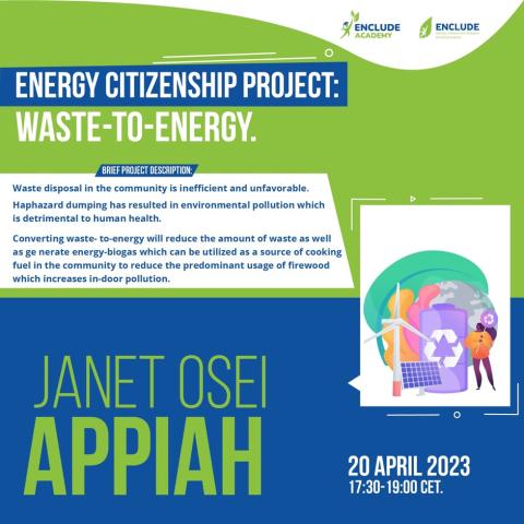 ENCLUDE Academy Session - Janet Osei Appiah
