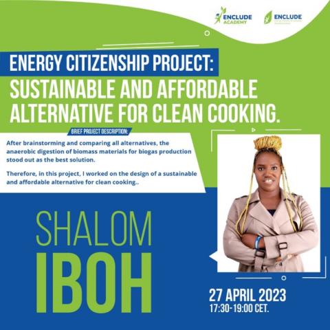 ENCLUDE Academy Session - Shalom Iboh