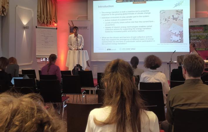 Vanja Djinlev at STS Graz 2022 conference